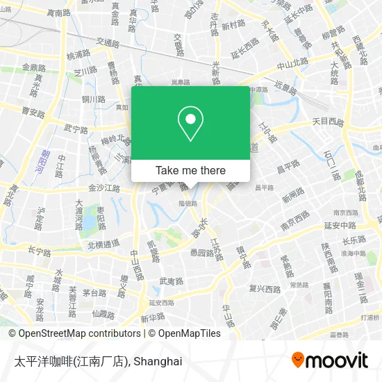 太平洋咖啡(江南厂店) map