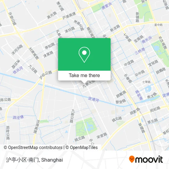 沪亭小区-南门 map