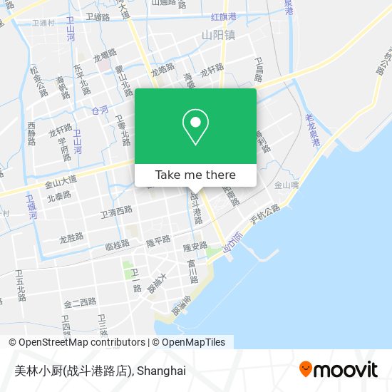 美林小厨(战斗港路店) map