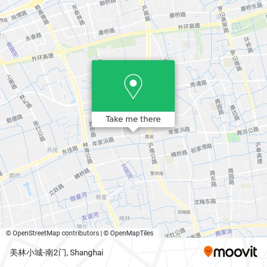 美林小城-南2门 map