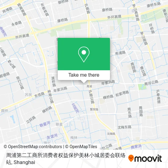 周浦第二工商所消费者权益保护美林小城居委会联络站 map