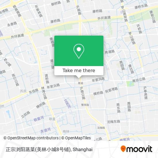 正宗浏阳蒸菜(美林小城8号铺) map