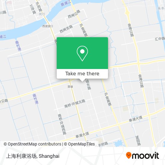 上海利康浴场 map
