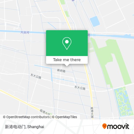 新港电动门 map