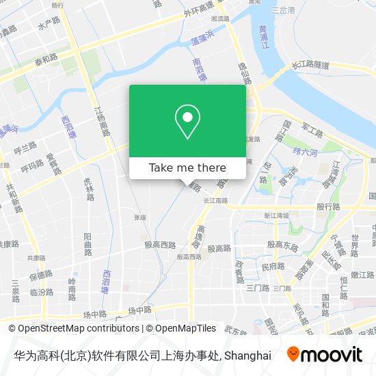 华为高科(北京)软件有限公司上海办事处 map