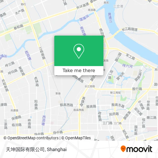 天坤国际有限公司 map