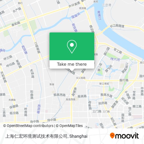 上海仁宏环境测试技术有限公司 map