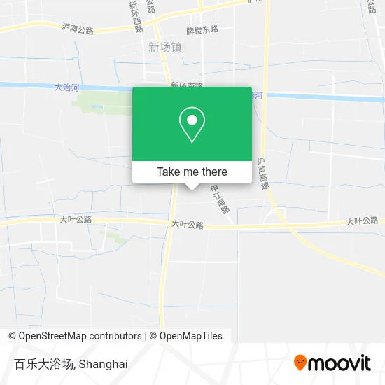 百乐大浴场 map