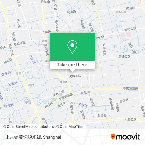 上吉铺黄焖鸡米饭 map