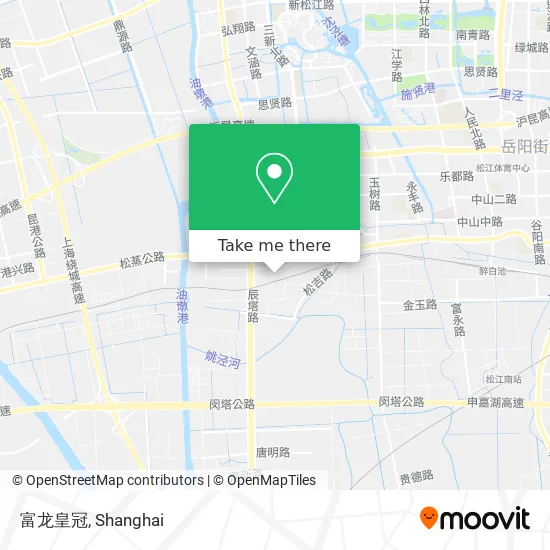 富龙皇冠 map