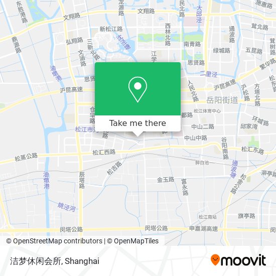 洁梦休闲会所 map