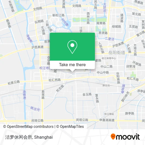 洁梦休闲会所 map