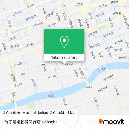 陈子足道松骨闵行店 map