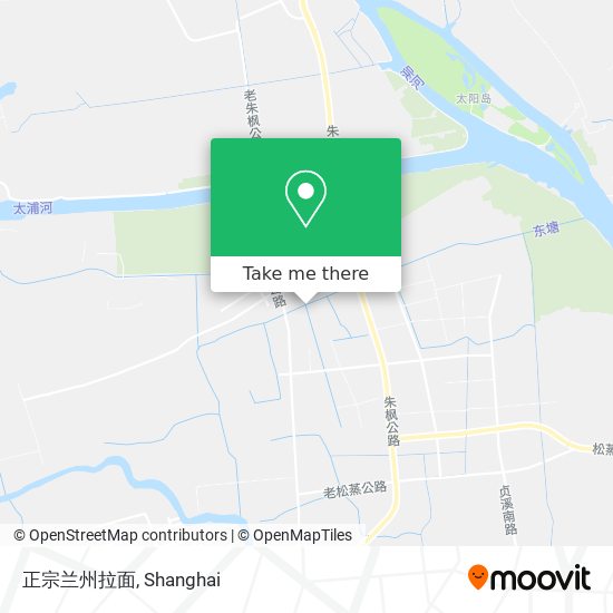 正宗兰州拉面 map