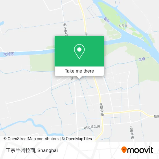 正宗兰州拉面 map