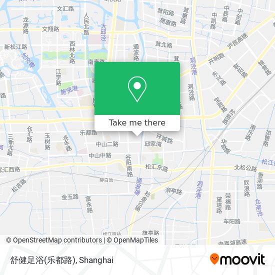 舒健足浴(乐都路) map