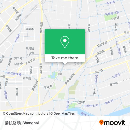 扬帆浴场 map