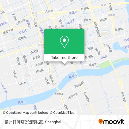 扬州扦脚店(沧源路店) map