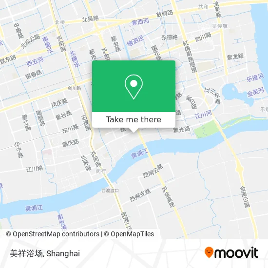 美祥浴场 map