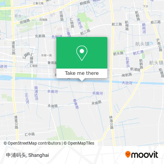 申浦码头 map