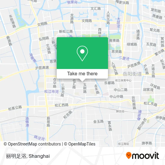 丽明足浴 map