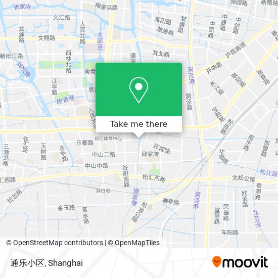 通乐小区 map