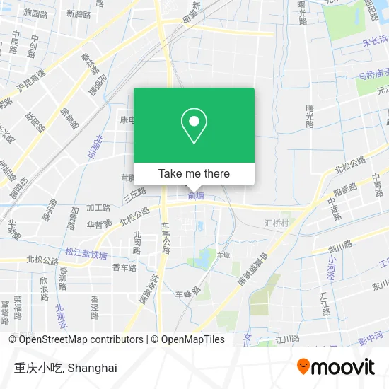 重庆小吃 map
