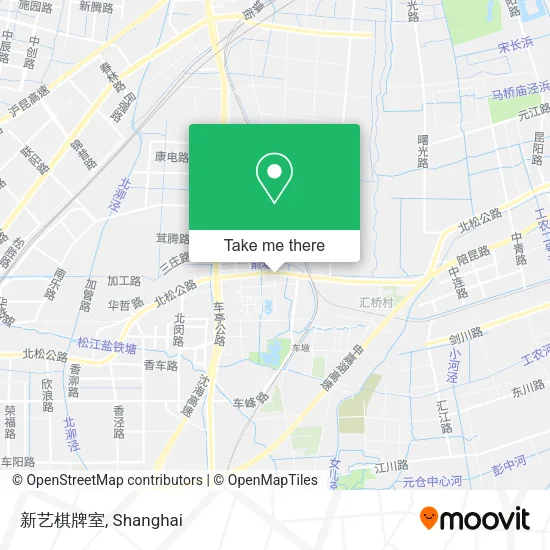 新艺棋牌室 map