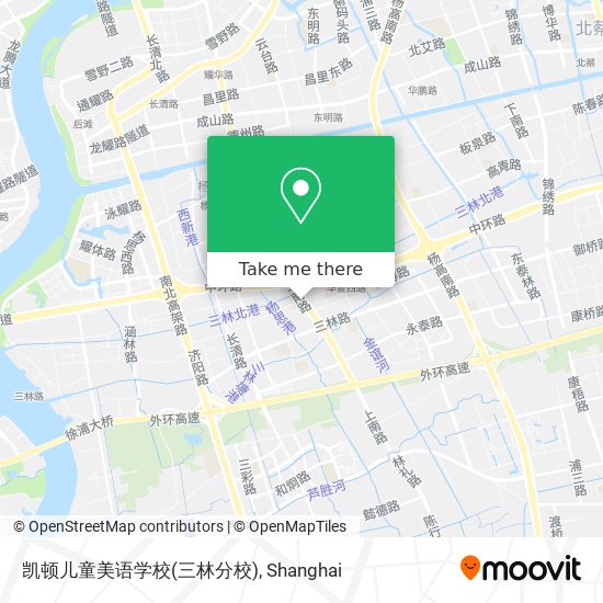 凯顿儿童美语学校(三林分校) map