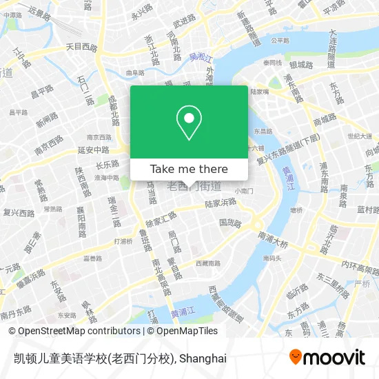 凯顿儿童美语学校(老西门分校) map