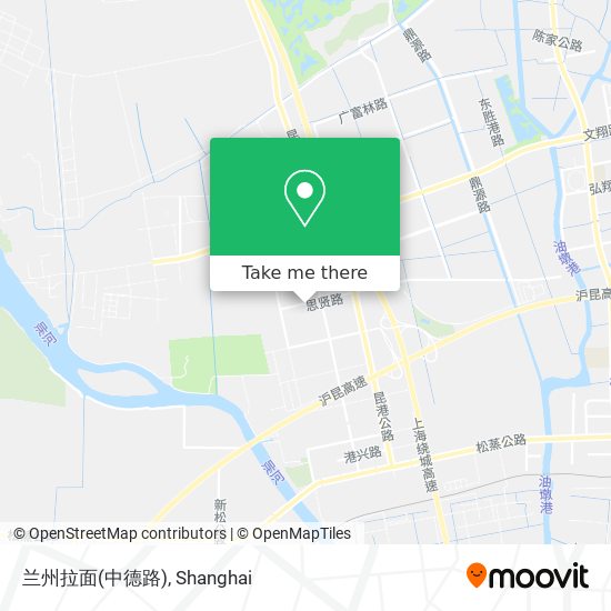 兰州拉面(中德路) map