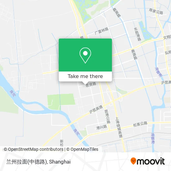 兰州拉面(中德路) map