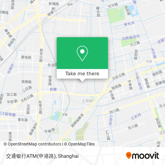 交通银行ATM(申港路) map