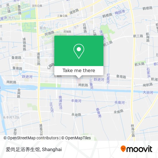 爱尚足浴养生馆 map