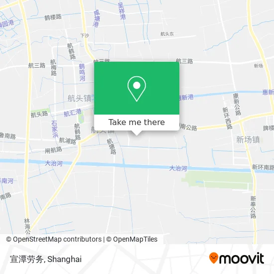 宣潭劳务 map