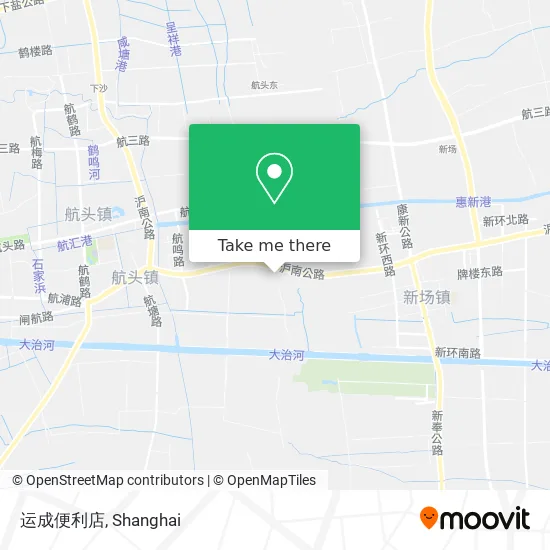 运成便利店 map