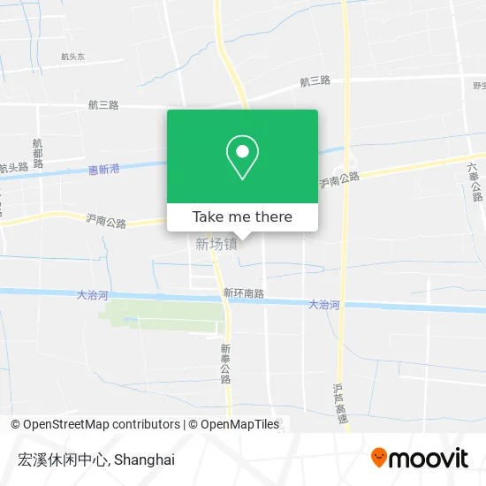 宏溪休闲中心 map