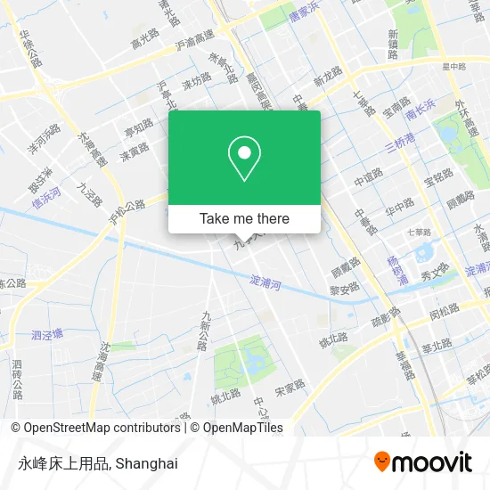 永峰床上用品 map