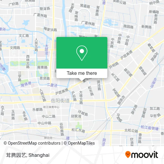 茸腾园艺 map