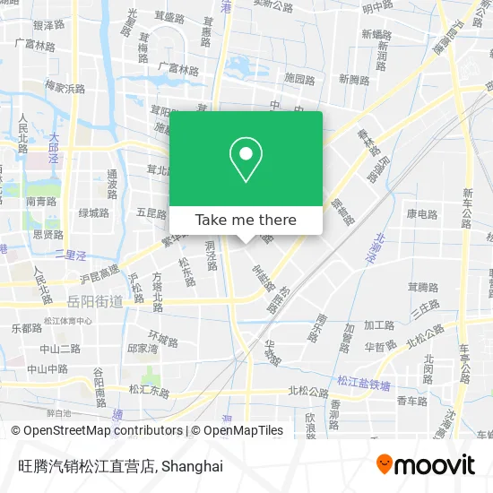 旺腾汽销松江直营店 map