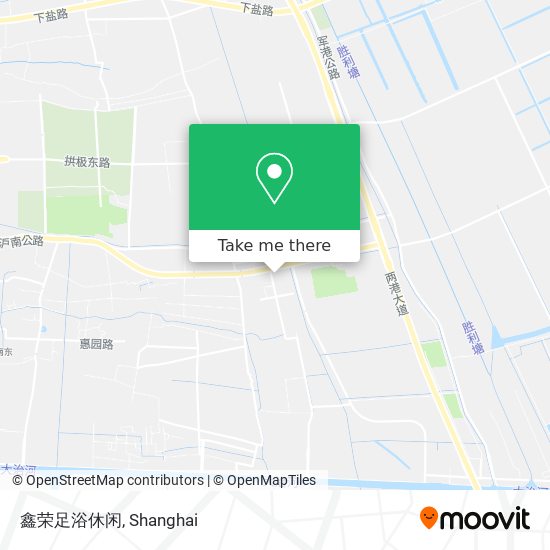 鑫荣足浴休闲 map