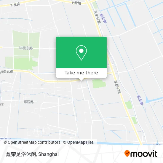 鑫荣足浴休闲 map