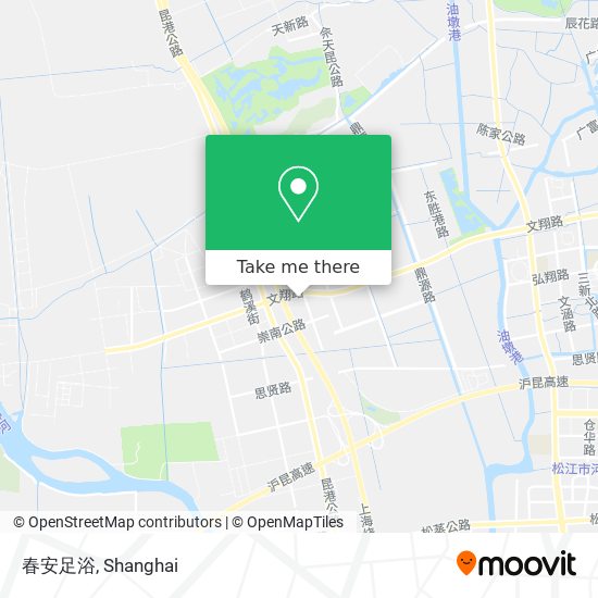 春安足浴 map