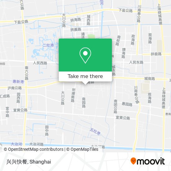 兴兴快餐 map