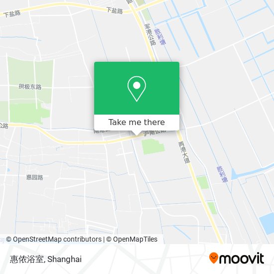 惠侬浴室 map