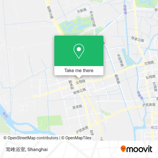 茸峰浴室 map