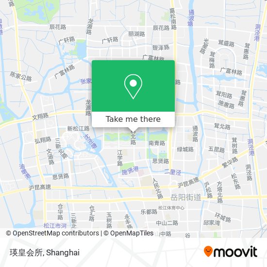 瑛皇会所 map