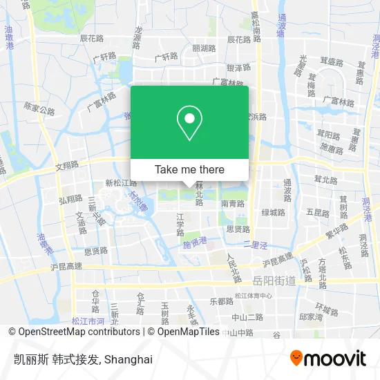 凯丽斯 韩式接发 map