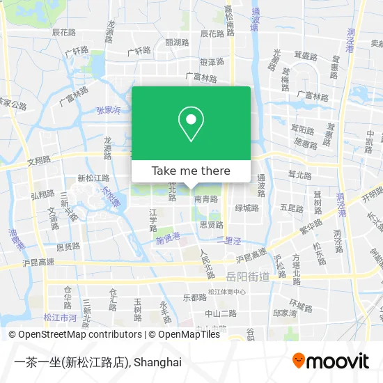 一茶一坐(新松江路店) map
