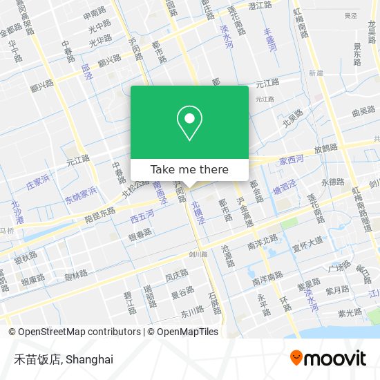 禾苗饭店 map